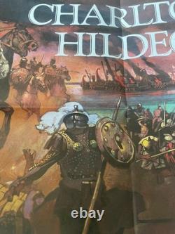 Antoine et Cléopâtre Affiche originale quad du film Charlton Heston Shakespeare 1972