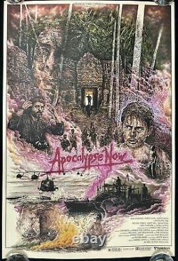 Apocalypse Maintenant Screen Print Affiche De Cinéma Andrew Rowland 39/60