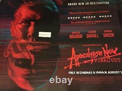 Apocalypse Now (2019) Affiche Double Face Originale du Cinéma Quad au Royaume-Uni par Laurent Durieux