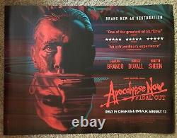 Apocalypse Now Final Cut (2019), Original Uk Cinema Quad Poster 30x40