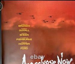 Apocalypse Now Redux AFFICHE ORIGINAL Quad Film Cinéma Francis Ford Coppola 2001
