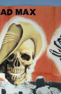 Après Mad Max est venu STONE (1974) très rare affiche originale de film de motards quad du Royaume-Uni