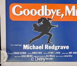 Au revoir, Monsieur Chips Affiche de film originale Quad renforcée en toile Peter O'Toole 1969