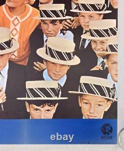 Au revoir, Monsieur Chips Affiche de film originale Quad renforcée en toile Peter O'Toole 1969