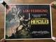 Aventures D'hercule 1985 Affiche De Film Quad Royaume-uni Lou Ferrigno