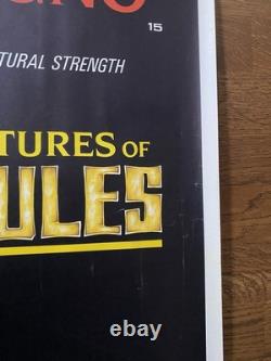 Aventures d'Hercule 1985 Affiche de film Quad Royaume-Uni Lou Ferrigno