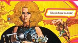 BARBARELLA (1968) Affiche de film culte britannique Quad 30x40
