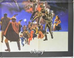 BATTLESTAR GALACTICA (1979) Affiche de film originale Quad Lorne Greene