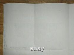 BLAZING SADDLES / MONTY PYTHON ET LE SAINT GRAAL affiche originale d/b quad du Royaume-Uni