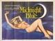 Bleu Minuit (1982) Affiche Originale Britannique Format Quad Sexploitation Art De Tom Chantrell
