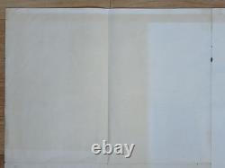 BONNIE ET CLYDE (1967) affiche originale quad du film Warren Beatty, Faye Dunaway