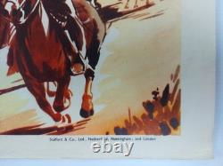 Badlands du Montana Affiche originale britannique de film quad 1957 Rex Reason