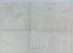 Badlands du Montana Affiche originale britannique de film quad 1957 Rex Reason