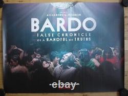 Bardo False Chronicle Of A Handful Of Truths Affiche De Cinéma Rare Uk 40x30 Quad