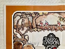 Barry Lyndon Affiche De Cinéma Originale De 1975 Quad Stanley Kubrick Ryan O'neal
