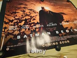 Batman Begins Affiche britannique Quad 30 x 40