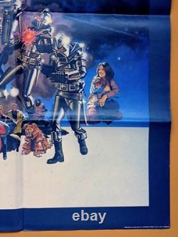 Battlestar Galactica (1978) affiche quad originale britannique, illustration Tanenbaum, science-fiction Battlestar Galactica (1978) affiche quad originale britannique, illustration Tanenbaum, science-fiction