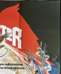 Beastmaster Original Quad Affiche De Cinéma Marc Singer Don Coscarelli 1982