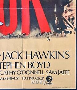 Ben Hur Affiche de Film Originale Quad Charlton Heston William Wyler 1959