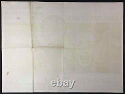 Berserk / Jardin de Torture Affiche Originale Quad Film Joan Crawford Amicus Cushing