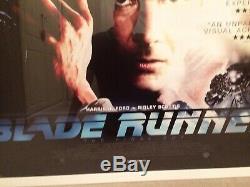 Blade Runner 2015 Bfi The Final Cut Film Quad Britannique Poster Ltd Edition Encadrée
