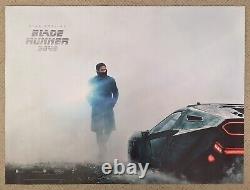 Blade Runner 2049 (2017), Ryan Gosling, Affiche originale du cinéma britannique Quad 30x40