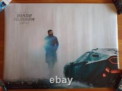 Blade Runner 2049 (K-Gosling) Affiche quad britannique originale roulée recto-verso
