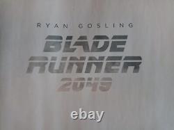 Blade Runner 2049 (K-Gosling) Affiche quad britannique originale roulée recto-verso
