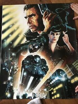 Blade Runner Affiche De Film. Original 1992 Directors Cut Uk Film Quad-rolled Rare