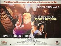 Blade Runner Original Quad Movie Poster 1982 Ridley Scott Harrison Ford