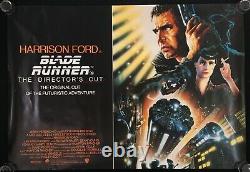Blade Runner Réalisateurs Cut Original Quad Affiche De Cinéma Ridley Scott Harrison Ford