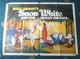Blanche-neige Et Les Sept Nains (1937) Quad Poster 1970 Rr- Class&eacute; Vg Rare