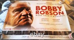 Bobby Robson Plus Qu'un Entraîneur Affiche de Film Original 40 x 30 Quad