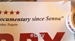 Bobby Robson Plus Qu'un Entraîneur Affiche de Film Original 40 x 30 Quad