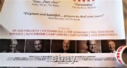 Bobby Robson Plus Qu'un Entraîneur Affiche de Film Original 40 x 30 Quad