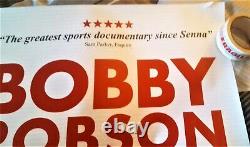 Bobby Robson Plus qu'un Manager Affiche de Film Quad Originale 40 x 30