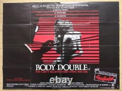 Body Double (1984) UK Quad SS Brian De Palma Thriller Érotique Suspense