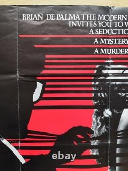 Body Double (1984) UK Quad SS Brian De Palma Thriller Érotique Suspense