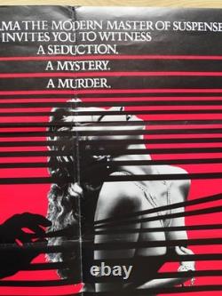 Body Double (1984) UK Quad SS Brian De Palma Thriller Érotique Suspense
