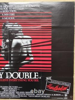Body Double (1984) UK Quad SS Brian De Palma Thriller Érotique Suspense