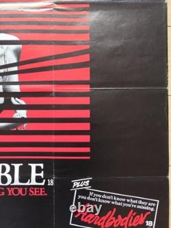 Body Double (1984) UK Quad SS Brian De Palma Thriller Érotique Suspense