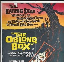 Boîte oblongue / Affiche de cinéma originale Quad du film Dunwich Horror avec Vincent Price