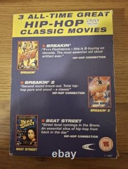Breakdance & Beat Street 1984 Affiches de cinéma vintage originales UK Quad et ensemble DVD
