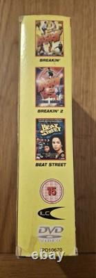 Breakdance & Beat Street 1984 Affiches de cinéma vintage originales UK Quad et ensemble DVD