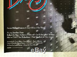 Brésil 1997 Sortie D'origine Film Quad Poster Terry Gilliam Jonathan Pryce
