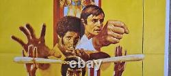 Bruce Lee, entrez dans le dragon Affiche de cinéma originale de 1973. Très rare