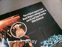 Buck Rogers Au 25ème Siècle 1979. Affiche De Cinéma Originale Du Royaume-uni Quad