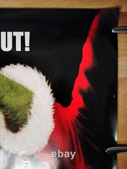 COMMENT LE GRINCH A VOLÉ NOËL (2000) affiche originale rare teaser quad d/s