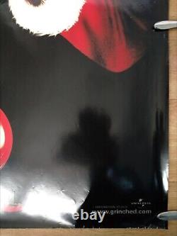 COMMENT LE GRINCH A VOLÉ NOËL (2000) affiche originale rare teaser quad d/s
