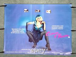 CRIMES DE PASSION (1984) rare affiche de film quad originale du Royaume-Uni Ken Russell
